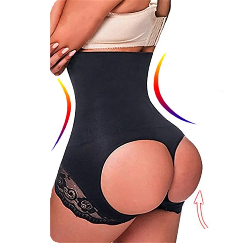 

Shapewear Women Butt Lifter Panties High Waist Trainer Sexy Circle Open Invisible Tummy Control Booty Lift Panty Body Shaper