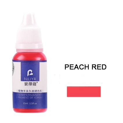 peach red