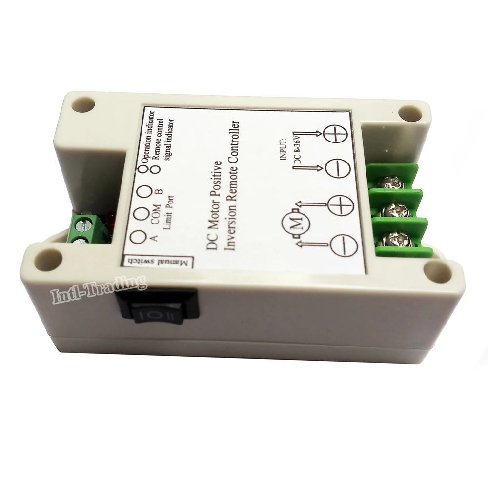 12V//24V Linear Actuator Controlller Wireless Positive Inversion Kit for DC Motor