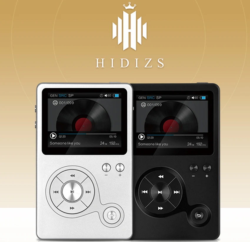 

Hidizs AP100 Portable Pocket Professional Hifi Lossless Music Player 24bit / 192kHz Master Music Files Coaxial Output / Input