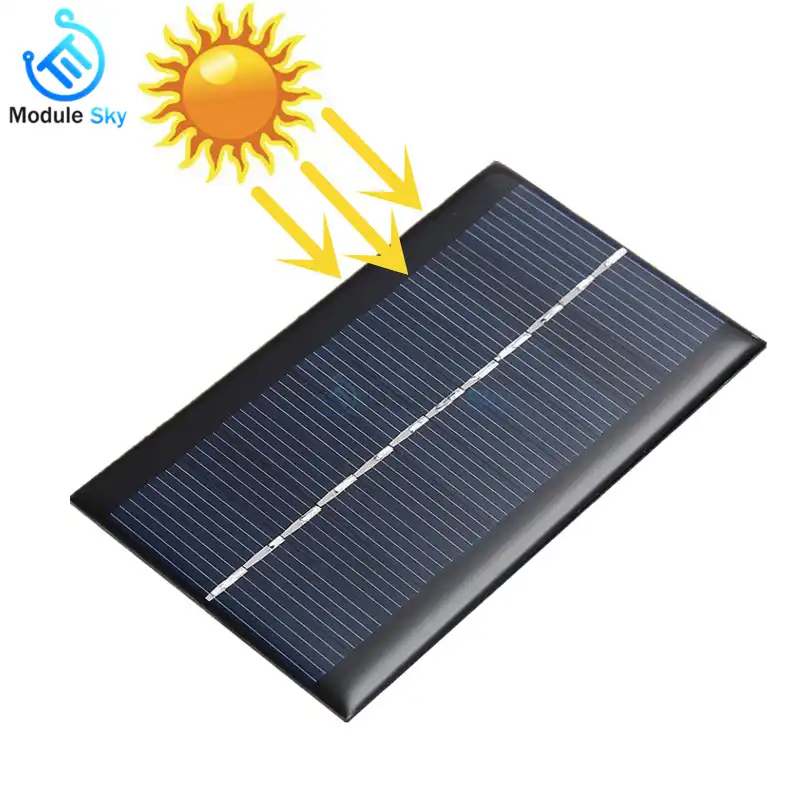 Solar Panel 005w 06w 1w 15w Mini Solar Power System Diy For Solar Cells Battery Cell Phone Charger 05v 6v 9v Home Lighting