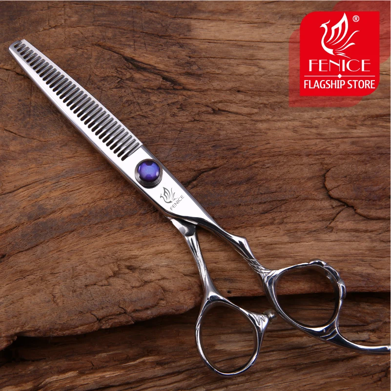 

2017 hot products New arrival Japan 440c 6.0 inch professional thinning shears hair scissors with beatiful screw