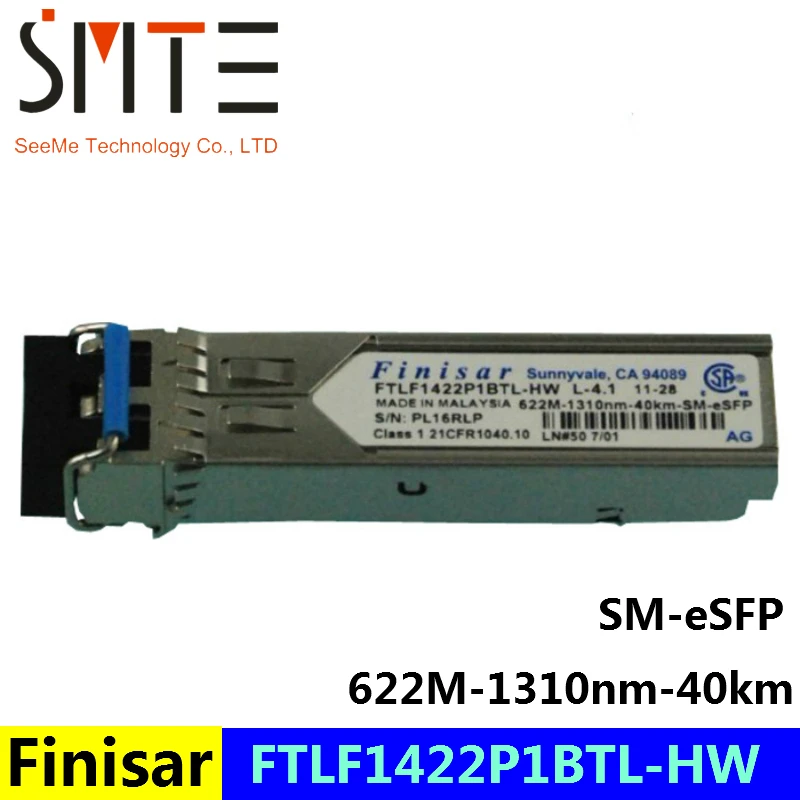 Finisar FTM-3112C-SL40G-HW 1.25G-1310nm-40km-SM-ESFP волоконно-оптический трансивер