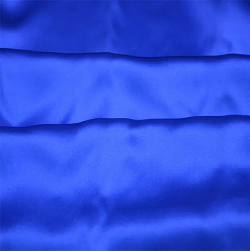 Шелк тутового шелкопряда натяжная простыня глубокая 25 см Матрас протектор сплошной цвет мульти размер - Цвет: Royal blue