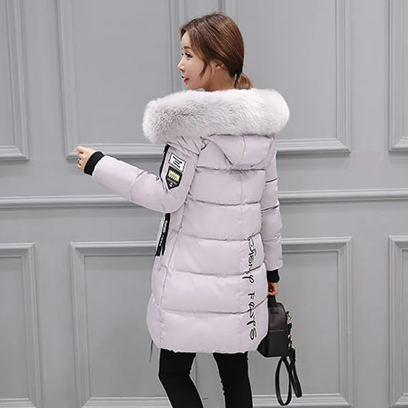 

2018 Winter Jacket Women New Female Parka Coat Feminina Long Down Jacket Plus Size Long Hooded Duck Down Coat Jacket 1111