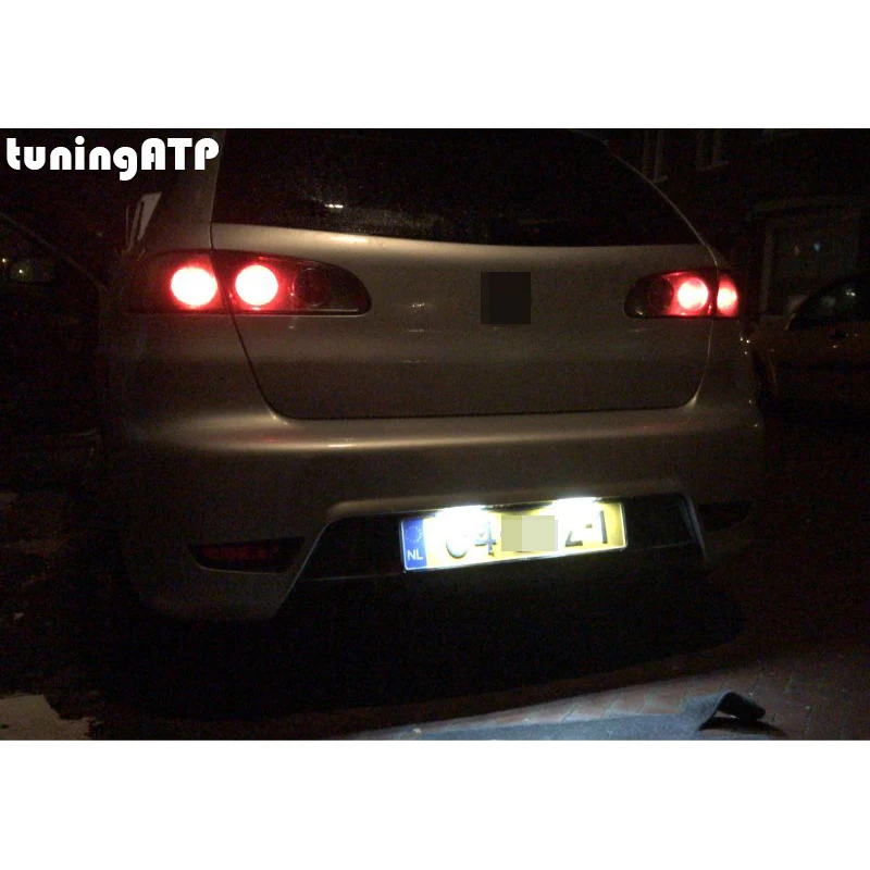Светодиодный номерной знак света лампы для SEAT Altea Arosa Cordoba Ibiza Mk3 Leon Mk1 к светодиодный o Mk3