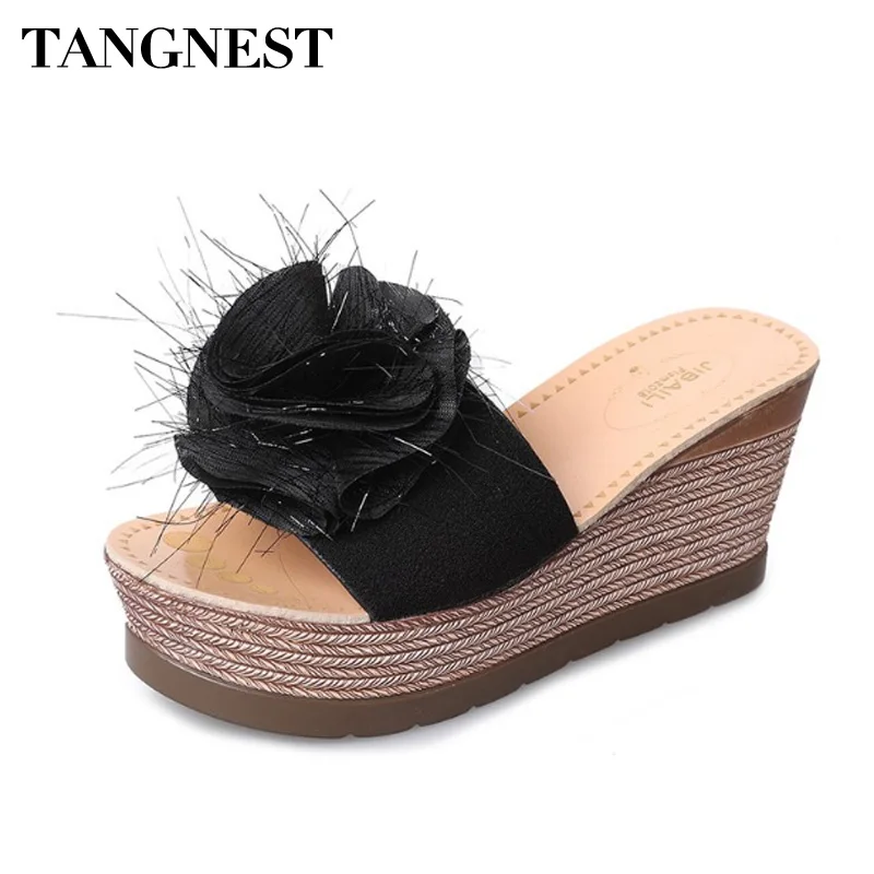 slippers with thick soles
