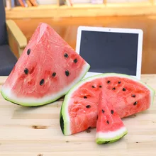 1 шт. производится в течение 15-38 см 12 моделей фрукты Подушка плюшевая игрушка моделирования с орнаментом в виде арбуза, апельсина, подушка “киви” украшения дома Подушка для сна