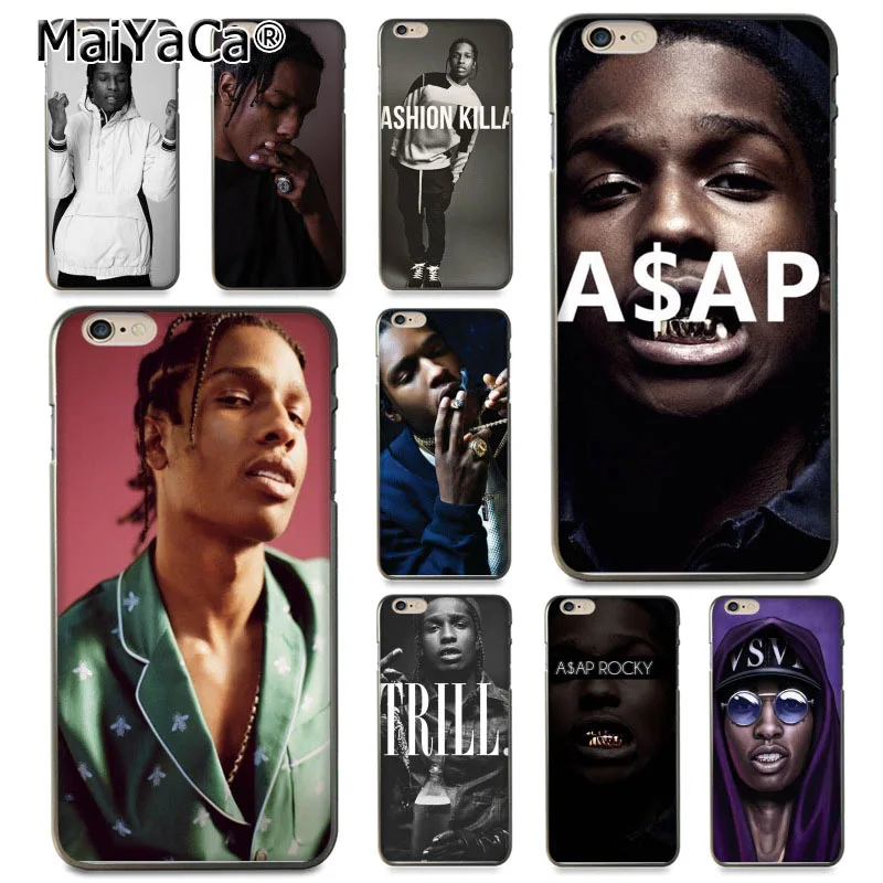 

MaiYaCa A$AP Asap Rocky Lord Flacko Coque Shell Phone Case for Apple iPhone 8 7 6 6S Plus X 5 5S SE 5C Cover XS XR XSMAX