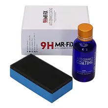 Super Idrofobo di Rivestimento di Vetro Auto Liquido di Ceramica Cappotto Auto Detailing Glasscoat Moto Cura Della Vernice Auto Polacco Anti-graffio