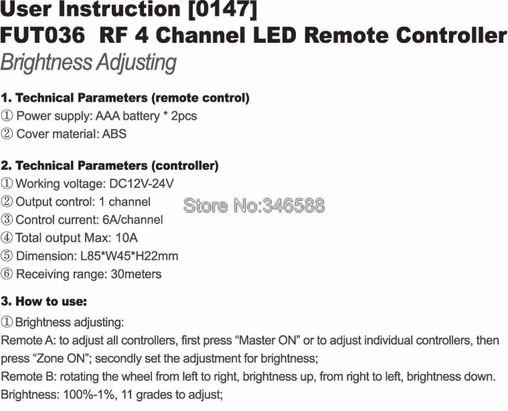 Milight регулируемый светодиодный диммер с регулируемой яркостью DC12V-24V 10A 2,4G беспроводной пульт дистанционного управления/Wi-Fi приложение/Alexa Google Голосовое управление