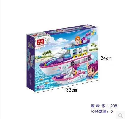 6140 298pcs Girl's Dream Constructor Model Kit Blocks Compatible LEGO Bricks Toys for Boys Girls Children Modeling 6140 298pcs Girl's Dream Constructor Model Kit Blocks Compatible LEGO Bricks Toys for Boys Girls Children Modeling