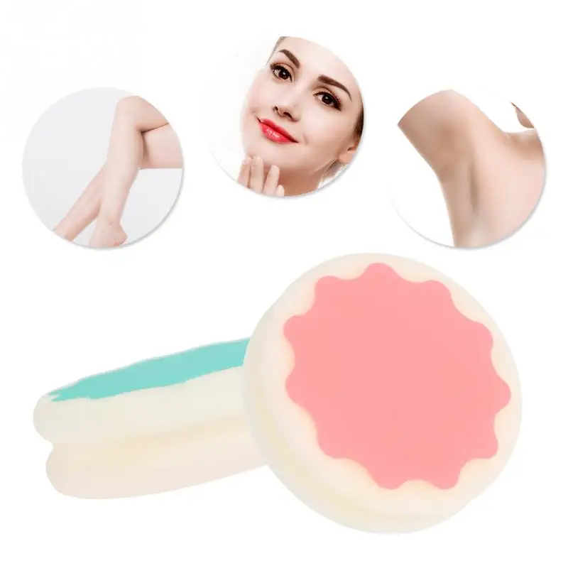 

Hair Remover Women Waxing Polishing Sponge Painless Hair Removal Pad Depilatory Body Leg Magic Depilation Sponge Pad