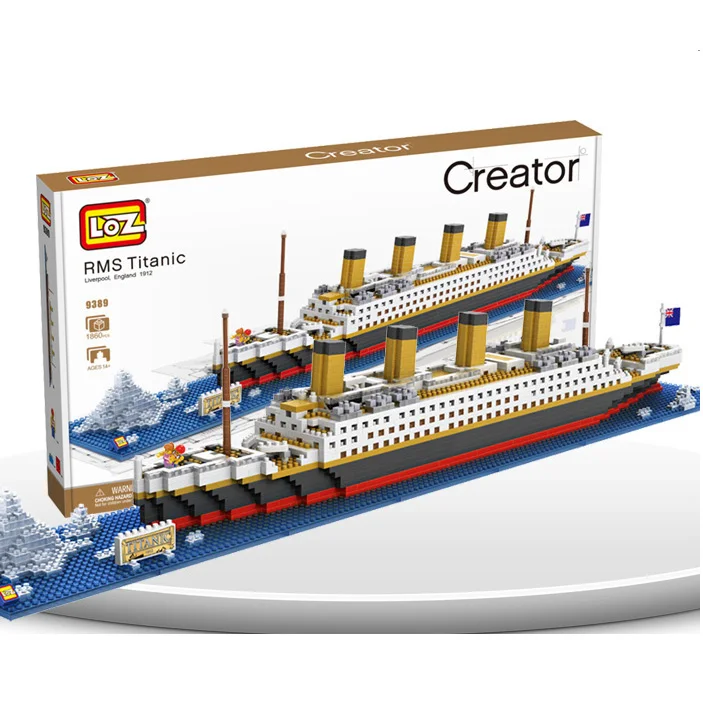 titanic building blocks
