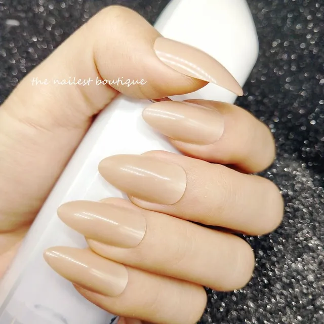 24pcs Short Detachable Sharp Fake Nails Children Stiletto Clear 24pcs Short Detachable Sharp Fake Nails Children Stiletto Clear