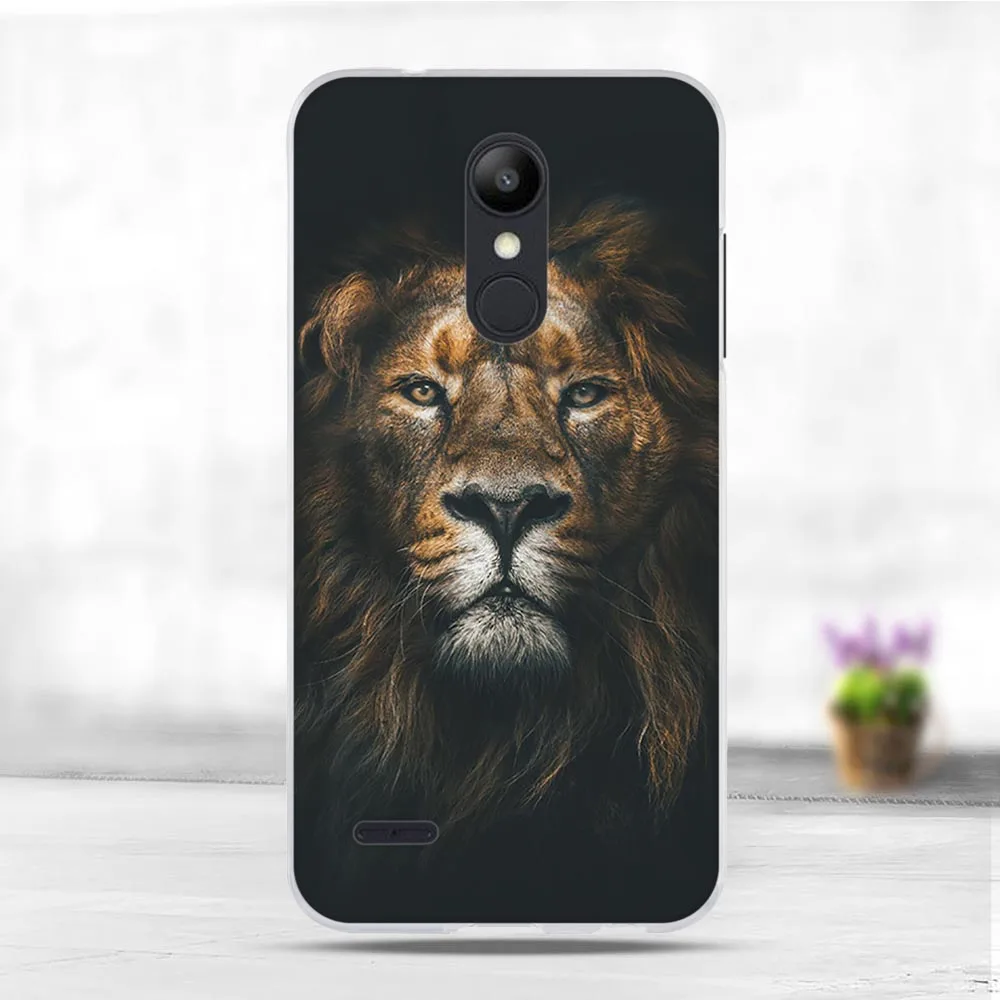 Чехол для Funda LG K10 2018 силиконовый мягкий чехол из ТПУ Plus / Alpha телефона задняя