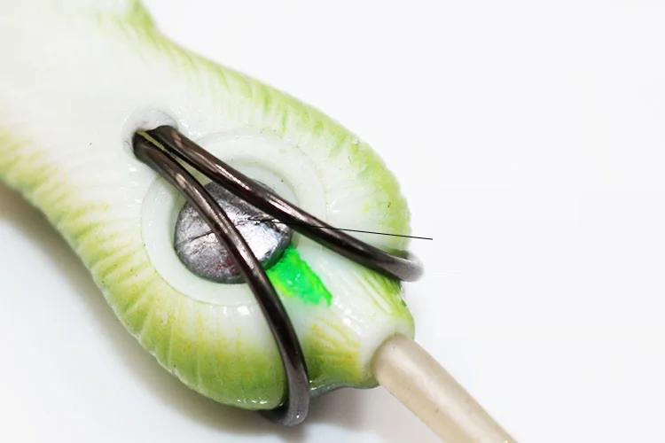 1Pcs 3D Eyes Soft Mouse Bait Bells Sound 6.5cm 12g fishing lure Frog Silicon Artificial Set Sea Swim Bait