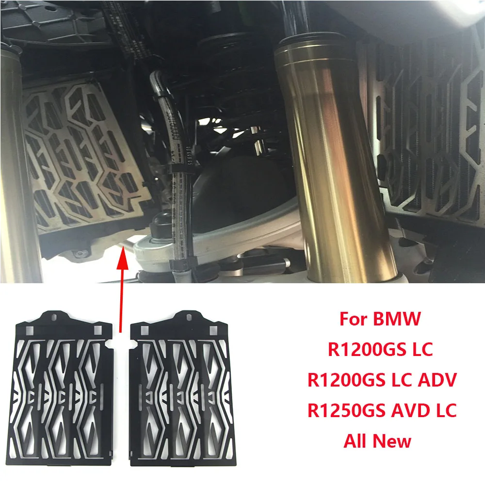 

For BMW R1200GS R1250GS Adv LC R1200 GS LC 2013-2019 Aluminum Motorcycle Radiator Guard Protection Grille Grill Cover Protector