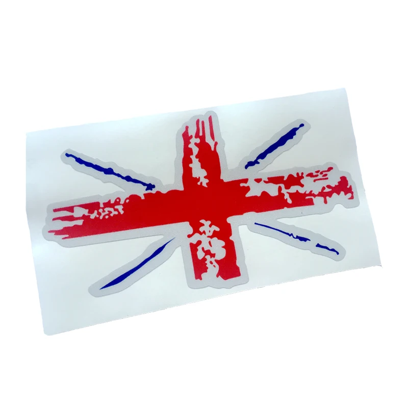 

UK Flag Union Jack Decal Sticker Car Vinyl Reflective Glossy vintage pick size