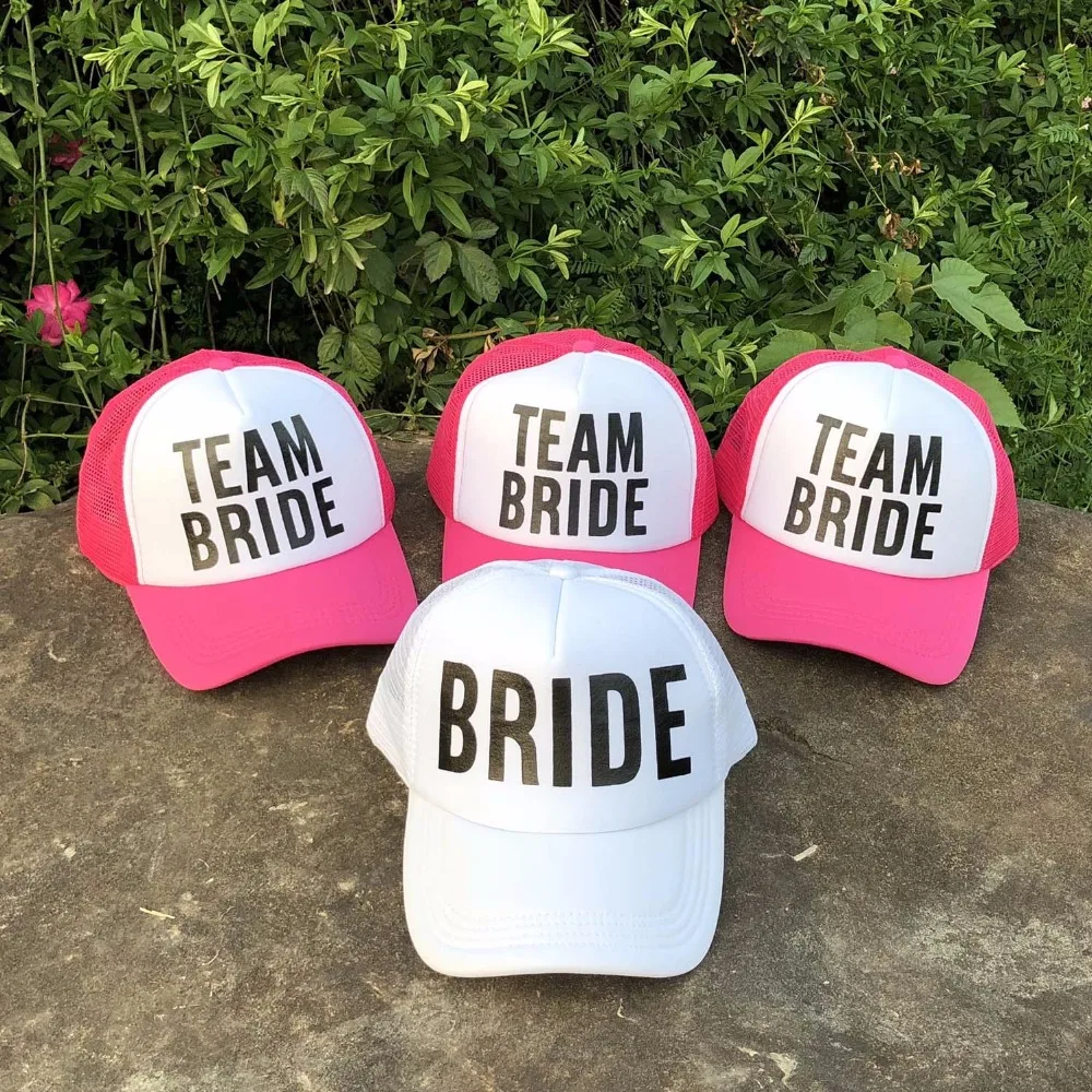 2019Snapback шляпы для женщин невесты водителя грузовика шляпа неоновая Невеста сетка