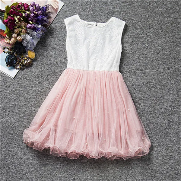 Summer Children Clothing For Teenage Girl Little Tutu Dress 2-9 Years Dinner Outfits Daily Costume Party Wear Vestidos | Детская одежда