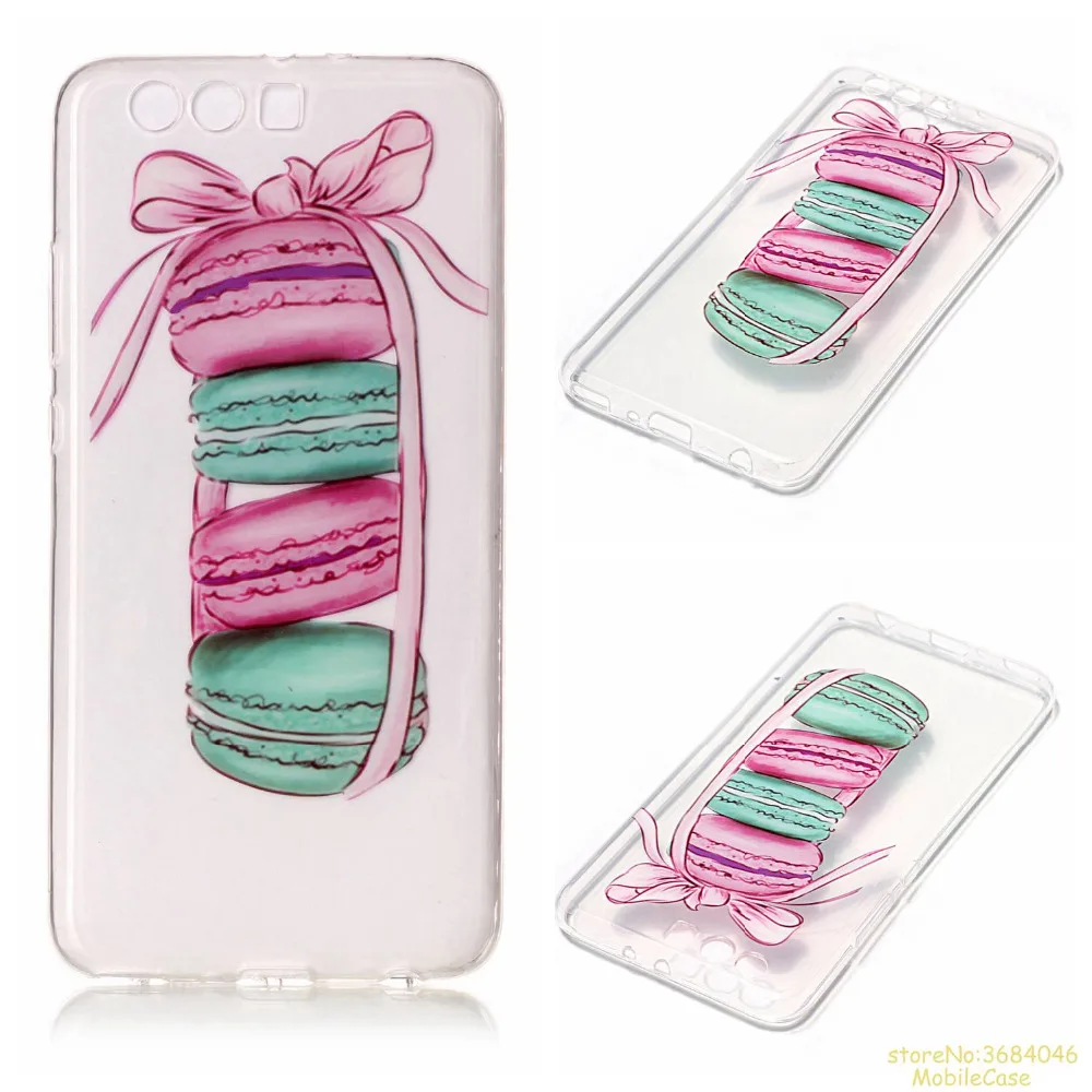 

high Quality TPU phone case for Huawei P10 PLUS cartoon painted soft TPU Silicone phone cover For P10 PLUS hoesje fundas caso