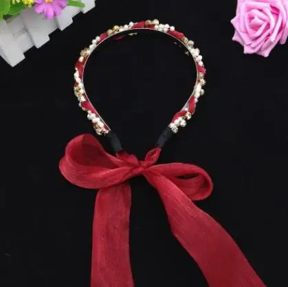 Hair Accessories Корейские модные перламутровые ленты для волос для женщин девочек обруч для волос резинки аксессуары для женщин повязка на голову, повязка для волос на голову - Цвет: Hair Accessories