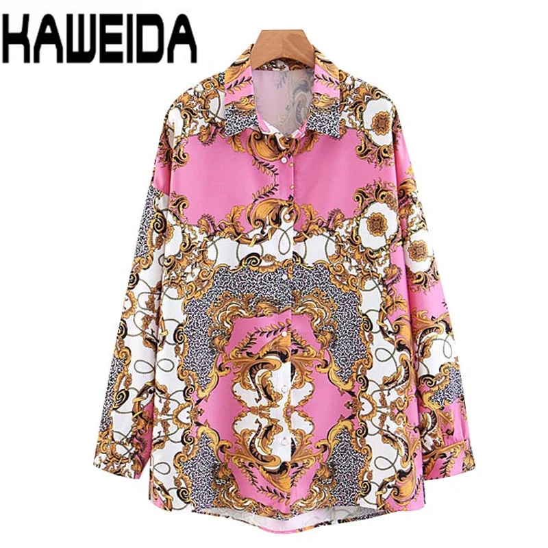 Blouse Women 2019 Women Elegant Print Blouse Long Sleeve Turn Down Collar Shirt Female Causal Stylish Top Blusa Dropship Blouse Women 2019 Women Elegant Print Blouse Long Sleeve Turn Down Collar Shirt Female Causal Stylish Top Blusa Dropship