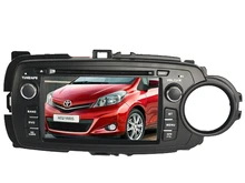 Android 6.0 quad core android car dvd Fit for toyota yaris 2012-2013 right driving gps bluetooth radio dvr camera wifi map