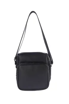 

Pearl Genuine Leather Black Male Shoulder Bag 120130007018