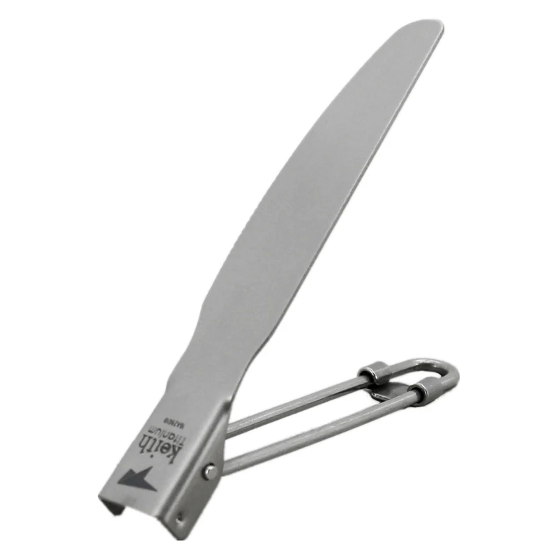 Keith Titanium cubiertos cuchillo plegable camping cuchara Ti53034
