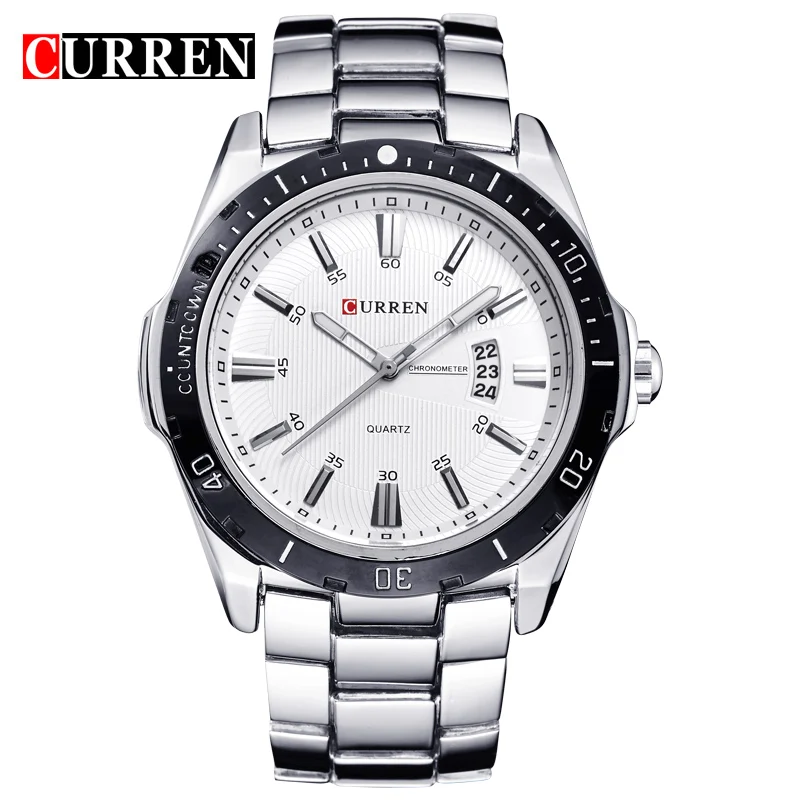 

Reloj Curren Watches Men Famous Brand Fashion Watch Quartz Watch Male Relogio Masculino Men Business Analog Clock 8110 Best Sale