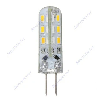 

New G4 1.5W SMD 3020 24 LED Cabinet Marine Boat Light Bulb AC DC 12V Warm White