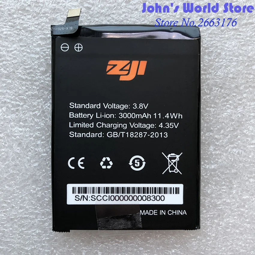 

100% Original ZOJI Z6 & Z7 Battery Replacement 3000mAh Parts battery for HOMTOM ZOJI Z6 Z7 Smart Phone