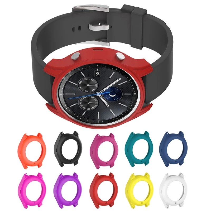 

Soft Silicone Cover Case For Samsung Galaxy Gear S3 Classic SM-R770 Smart Watch