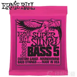 Ernie Ball 2824 супер Slinky 5-String Никель раны электрический бас Строки 40-125