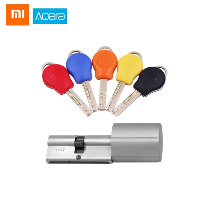 Xiaomi Aqara puerta de seguridad antirrobo cerradura central con llave hogar llaves de seguridad