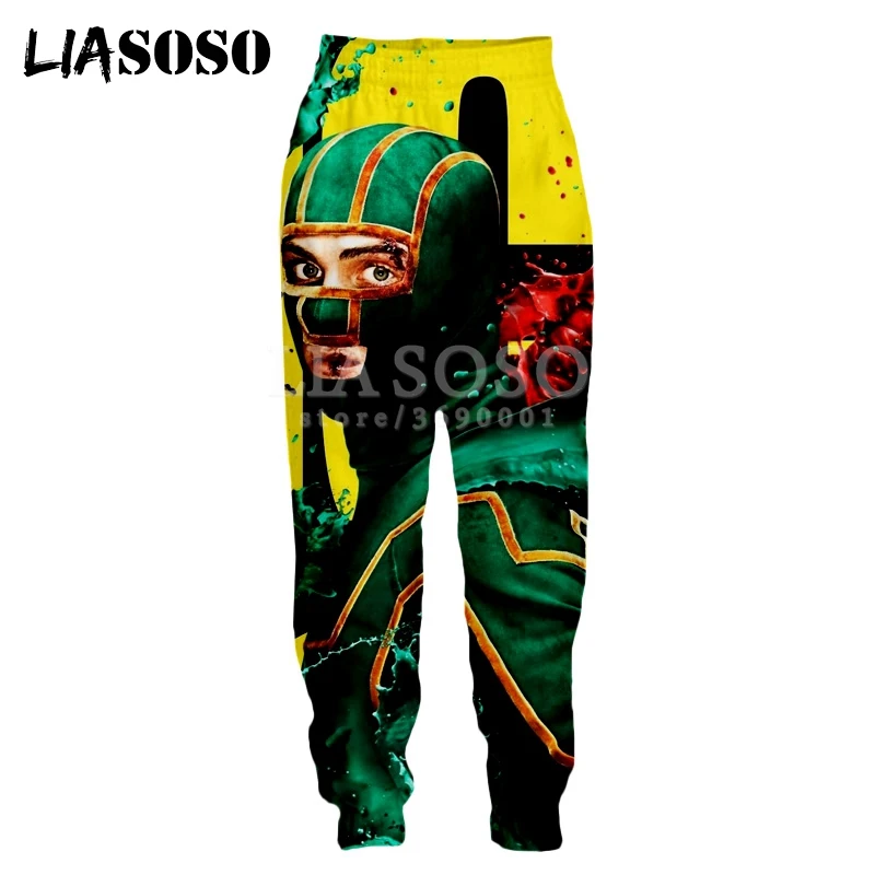 LIASOSO Nicolas Cage Crazy Funny Stare At You Face Sweatpants 3D Print Men Women Sweat Pants Jogging Funny Casual Hip Pop Pants business casual pants men