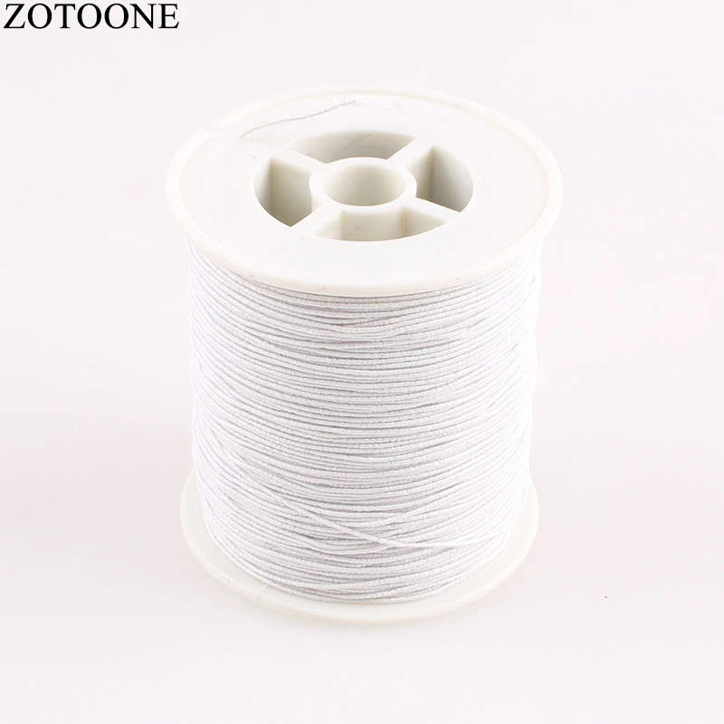 

ZOTOONE 200Meters/Roll Sewing Threads for Overlockers Embroidery Machine DIY Apparel Sewing & Elastic Polyester Sewing Threads D