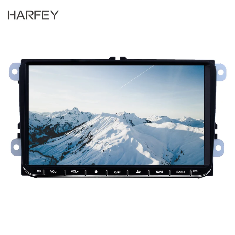 Harfey Android 8 1 9 &quotGPS Navi Радио для VW Volkswagen Passat Polo Golf Skoda с Bluetooth USB WIFI Поддержка Carplay Digital