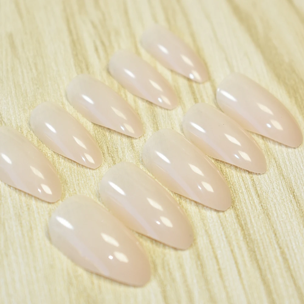 Conjuntos de Doces Roxo Verde Rosa Quente Vermelho Stiletto Ponto Forma Unhas Falsas Cobertura Completa Artificial Falso Unha Fuax Ongles 8 Cor Uva 3 Beauty & Health