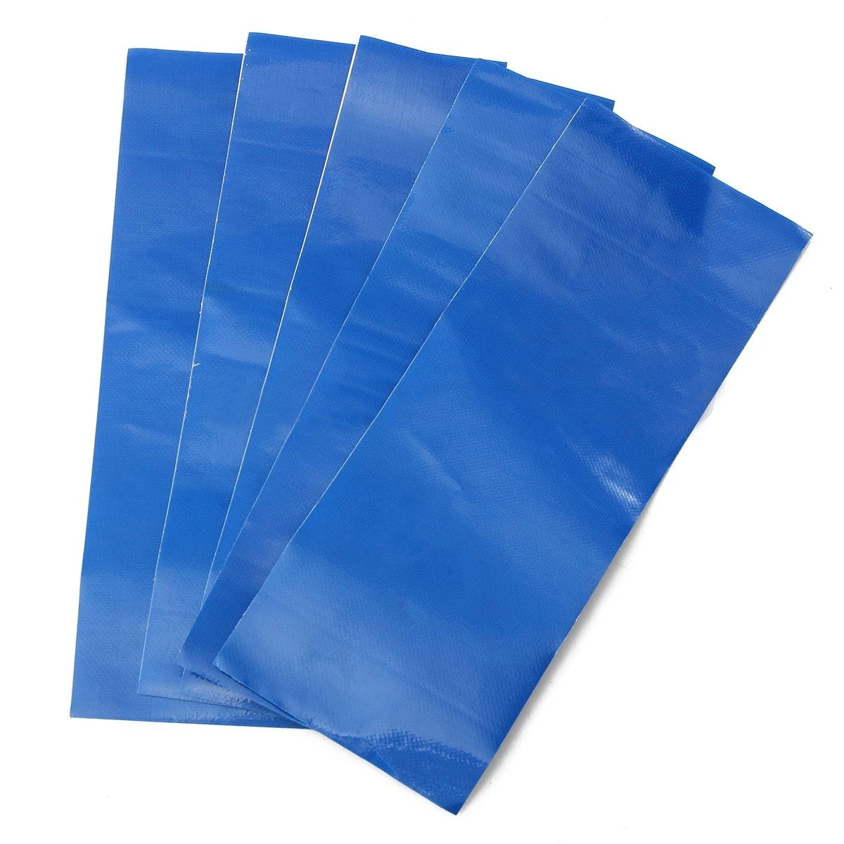 5x BLUE Waterproof Backpack Sails Tent Repair Tape Kit Self Adhesive Patches