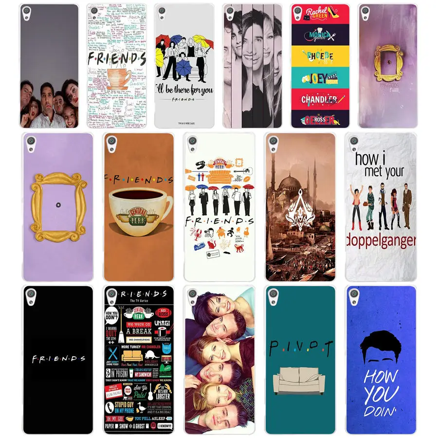 

89DD FRIENDS TV SHOW Best Friends Forever Transparent Case Cover for Sony Xperia XA XA1 X XZ Z5 Z1 Z3 M4 Aqua E5 Compact Premium