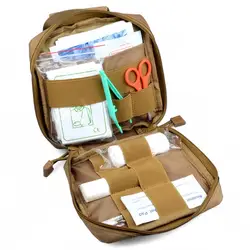 Новый 2018 медицинский набор или универсальный инструмент военный аптечка выживания сумка для снаряжения тактический мешок инструмент