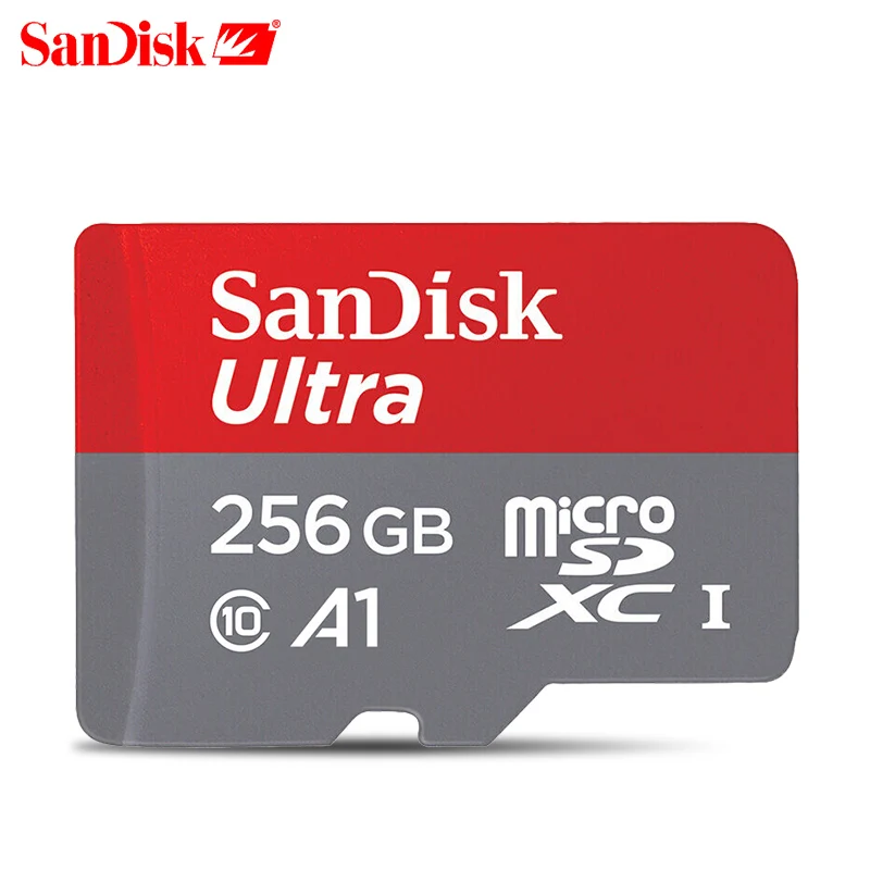 

SanDisk Memory Card 16G 32G SDHC 64G 128G 256GB SDXC A1 Micro SD Class 10 Micro SD UHS TF Trans Flash Microsd Card Max UP 98MB/s