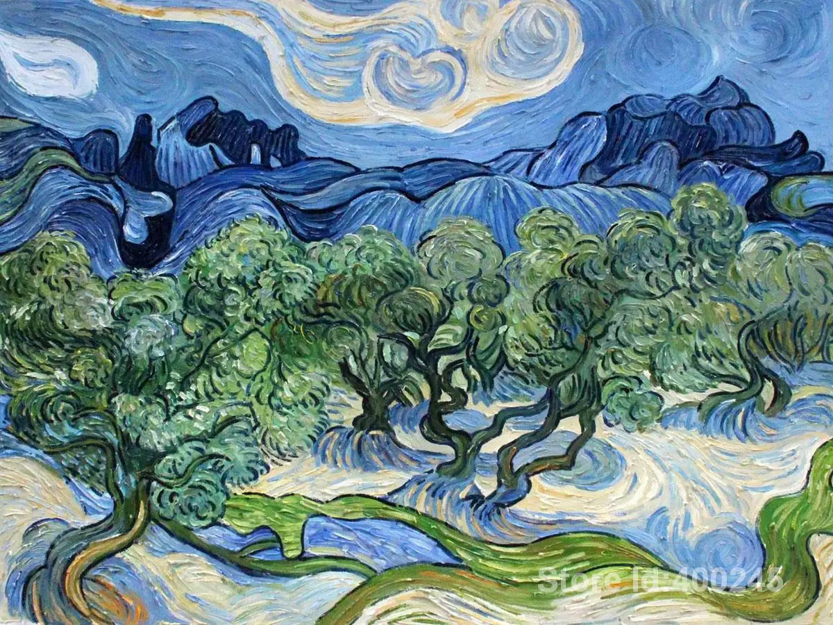 Resultado de imagen de van gogh olivos