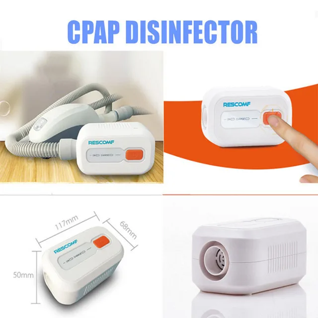 CPAP BPAP Cleaner Ozone Sterilizer Disinfector Sanitizer Sleep Apnea Snoring US 10.4