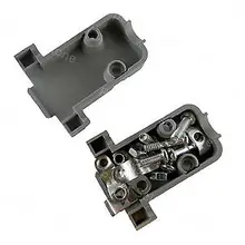 10 шт. DB9 D-Sub 9 Pin Пластиковые капоты крышки оболочки с винтами набор