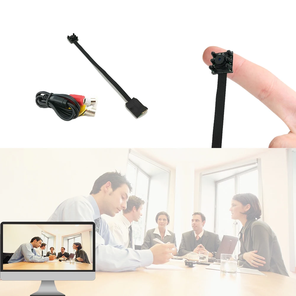 720P Мини AHD камера DC 12 В микро аудио камера AHD/TVI/CVI/CVBS 4 в 1 UTC для AHD DVR комплекты микро-камера для видеонаблюдения системы безопасности