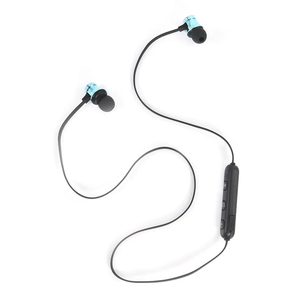 Беспроводной наушники Bluetooth 4 2 стерео устойчивое спортивные работает Магнитная